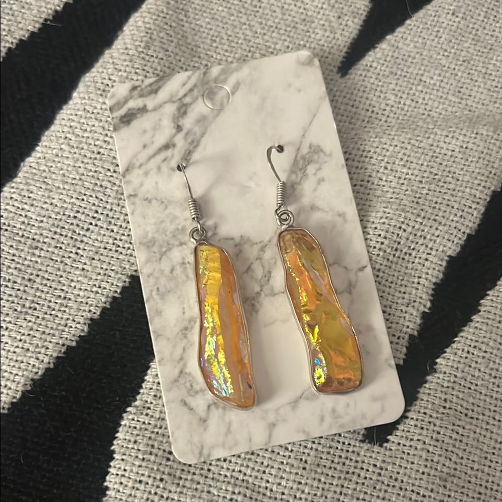 Sunshine Druzy Earrings